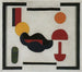 Naturtavla komposition V - Theo van Doesburg — vy av konstverket