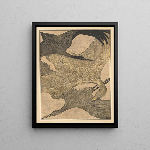 Theo van Hoytema - Drie vliegende vogels.webp