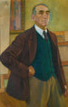Självporträtt med grön väst - Theo van Rysselberghe — vy av konstverket