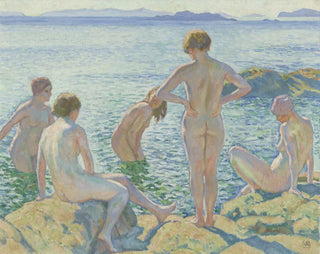 Theo van Rysselberghe - Baadsters.webp