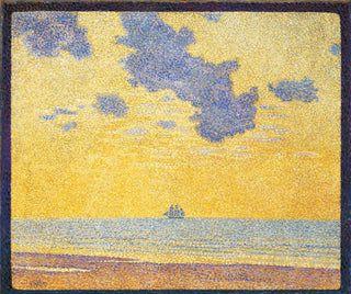 stora moln - Theo van Rysselberghe — vy av konstverket