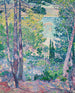 Eucalyptus Cavalire - Théo van Rysselberghe — vy av konstverket