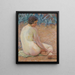 Nu aux agaves - Theo van Rysselberghe — inramlat konstverk på väggen