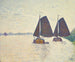 Fiskare på Schelde - Theo van Rysselberghe — vy av konstverket