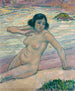 Studie för Efter badet, studie av en naken - Théo van Rysselberghe — vy av konstverket
