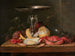 Tasse de citron et fruits de mer sur un entablement - Theodoor Smits — vy av konstverket