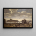 Le quai et le pont de la Tournelle vers 1646 - Theodor Dirck Matham — inramlat konstverk på väggen