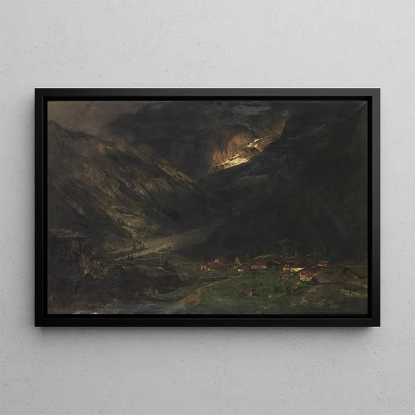 Theodor Joseph Hagen - Gewitter in den Bergen.webp