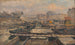 Les Bassins à poissons sur le canal du Danube - Theodor von Hermann — vy av konstverket