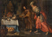 Daniel avmaskerar Baals präst - Theodor van Loon — vy av konstverket