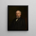 William J. Holliday - Theodore Clement Steele — inramlat konstverk på väggen