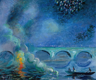 Theodore Earl Butler - Fireworks Bridge at Vernon France.webp