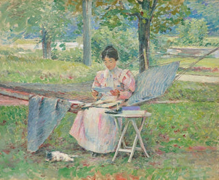 Correspondance - Theodore Robinson — vy av konstverket