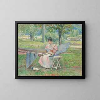 Correspondance - Theodore Robinson — inramlat konstverk på väggen