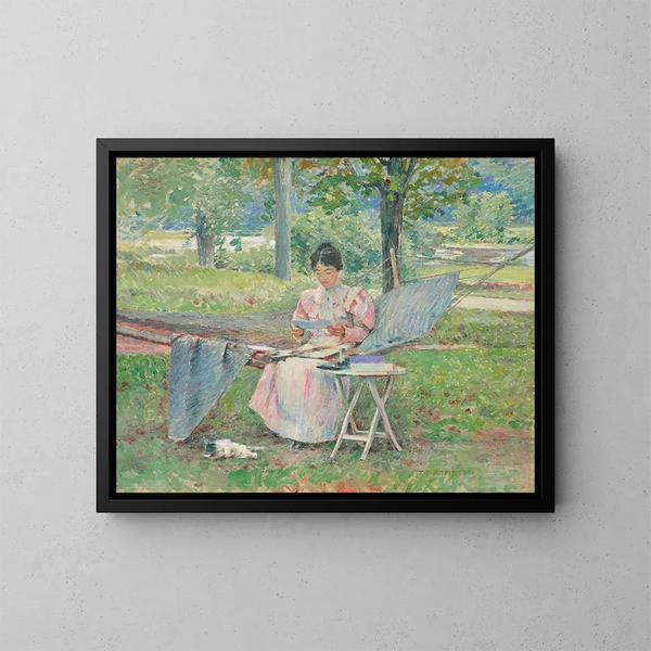 Correspondance - Theodore Robinson — inramlat konstverk på väggen