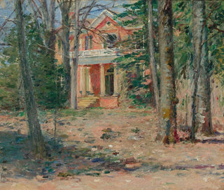 Theodore Robinson - House In Virginia.webp