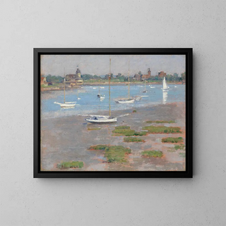 Theodore Robinson - Low Tide Riverside Yacht Club.webp