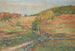 Colline du Vermont - Theodore Robinson — vy av konstverket