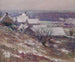 vinterlandskap - Theodore Robinson — vy av konstverket