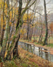 Motif de fin d'automne de Hadersdorf - Thérèse Schachner — vy av konstverket