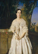 Comtesse de La Tour-Maubourg Marie-Louise-Charlotte-Gabrielle Thomas de Pange 1816-1850 - Théodore Chassériau — vy av konstverket
