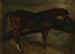 Häst brun - Théodore Géricault — vy av konstverket