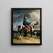 Cavalière - Théodore Géricault — inramlat konstverk på väggen