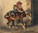 Le cheval du plâtrier - Théodore Géricault — vy av konstverket