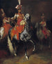 trumpetare på häst från kejsarens garde av Napoléon - Théodore Géricault — vy av konstverket