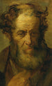 Porträtt av en äldre man - Théodore Géricault — vy av konstverket