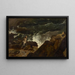 Naufragés sur une Plage La Tempête - Théodore Géricault — inramlat konstverk på väggen