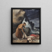La Tempête - Théodore Géricault — inramlat konstverk på väggen