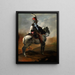 Trompette des Hussards - Théodore Géricault — inramlat konstverk på väggen