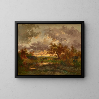 Thodore Rousseau - The Charcoal Burners Hut.webp