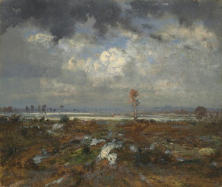 Thodore Rousseau - Vue Sur Les Collines De Montmartre.webp
