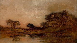 Thodore Rousseau - tang au crpuscule.webp