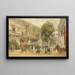 La reine Victoria ouvrant l'Exposition universelle de 1851 au Crystal Palace à Londres - Thomas Abel Prior — inramlat konstverk på väggen