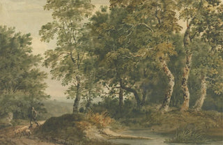 Thomas Barker - Landscape with a Man Driving Sheep.webp