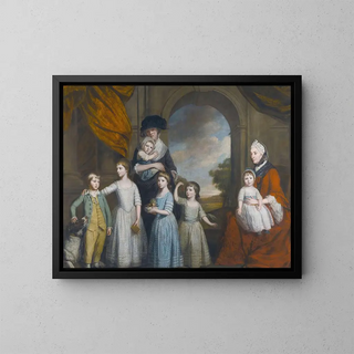 Thomas Beach - Portrait Of The Children Of William Craven 6th Baron Craven.webp