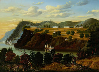 Vue de West Point - Thomas Chambers — vy av konstverket