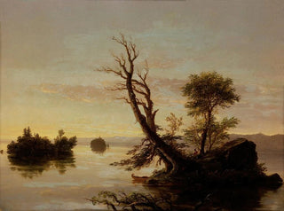 Thomas Cole - American Lake Scene.webp