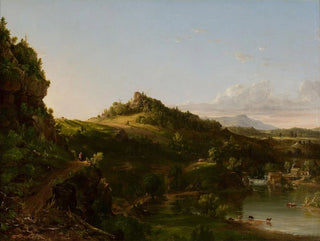 Landskap av Catskills - Thomas Cole — vy av konstverket