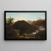 Soluppgång i Catskills - Thomas Cole — inramlat konstverk på väggen