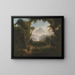 Le Jardin d'Éden - Thomas Cole — inramlat konstverk på väggen