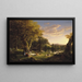 Le Pique-nique - Thomas Cole — inramlat konstverk på väggen