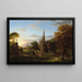 Le Retour - Thomas Cole — inramlat konstverk på väggen