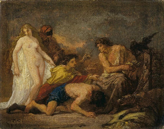 Timon d'Athènes - Thomas Couture — vy av konstverket