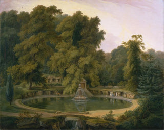 Thomas Daniell - Temple Fountain and Cave in Sezincote Park.webp