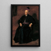 Archevêque William Henry Elder - Thomas Eakins — inramlat konstverk på väggen