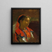 Carmelita Requena - Thomas Eakins — inramlat konstverk på väggen